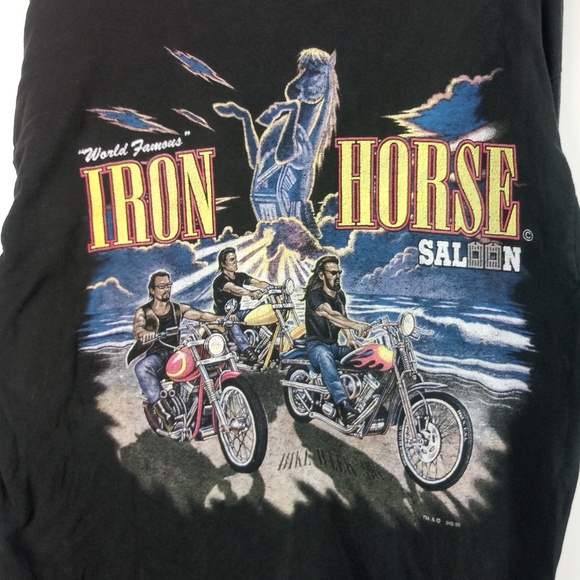 Lee Other - Iron Horse Saloon Vintage Long Sleeve Shirt Large